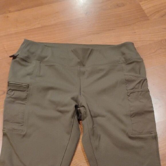 Carhartt Green Cargo Pants Straight-Leg Outdoor - Picture 3 of 5